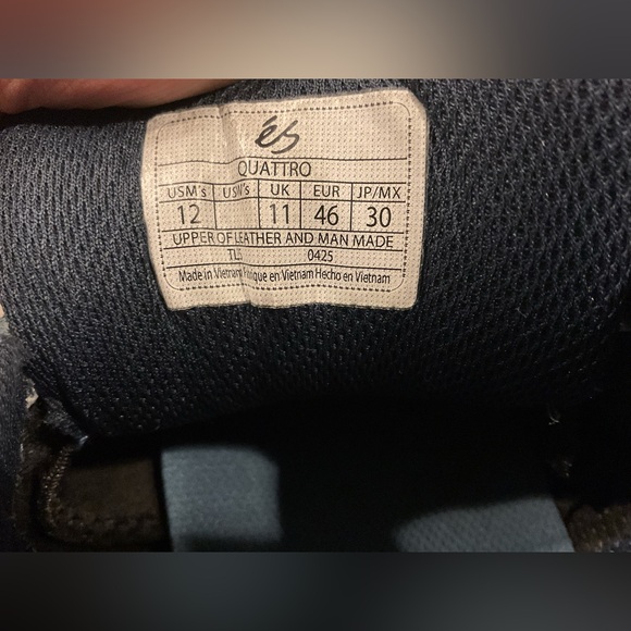 Men's ‘ES Quattro skateboarding shoes - Picture 9 of 10